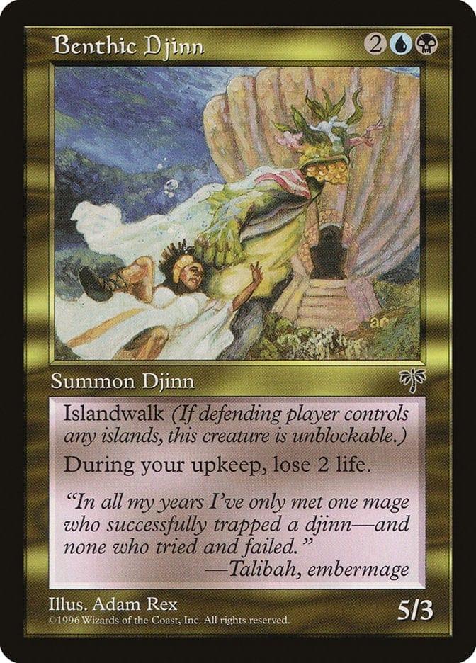 Magic: The Gathering MTG Single Benthic Djinn [Mirage]