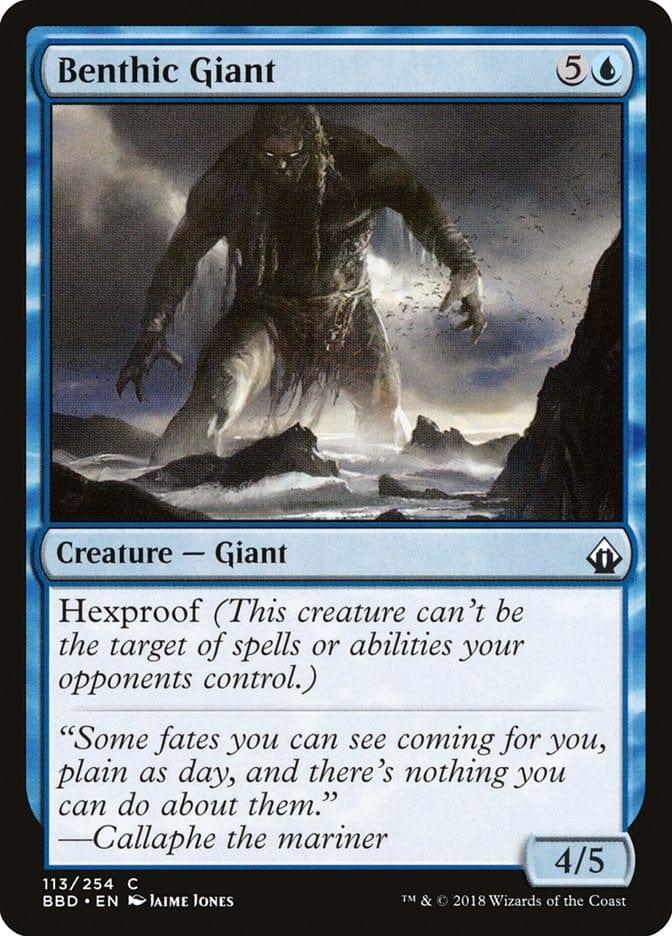 Magic: The Gathering MTG Single Benthic Giant [Battlebond]