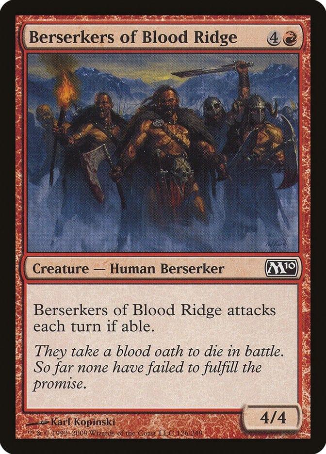 Magic: The Gathering MTG Single Berserkers of Blood Ridge [Magic 2010]