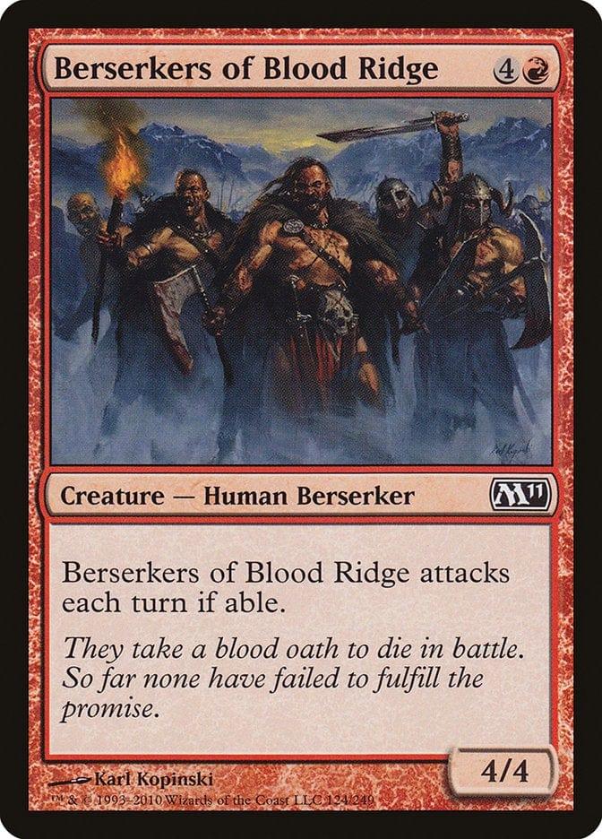 Magic: The Gathering MTG Single Berserkers of Blood Ridge [Magic 2011]
