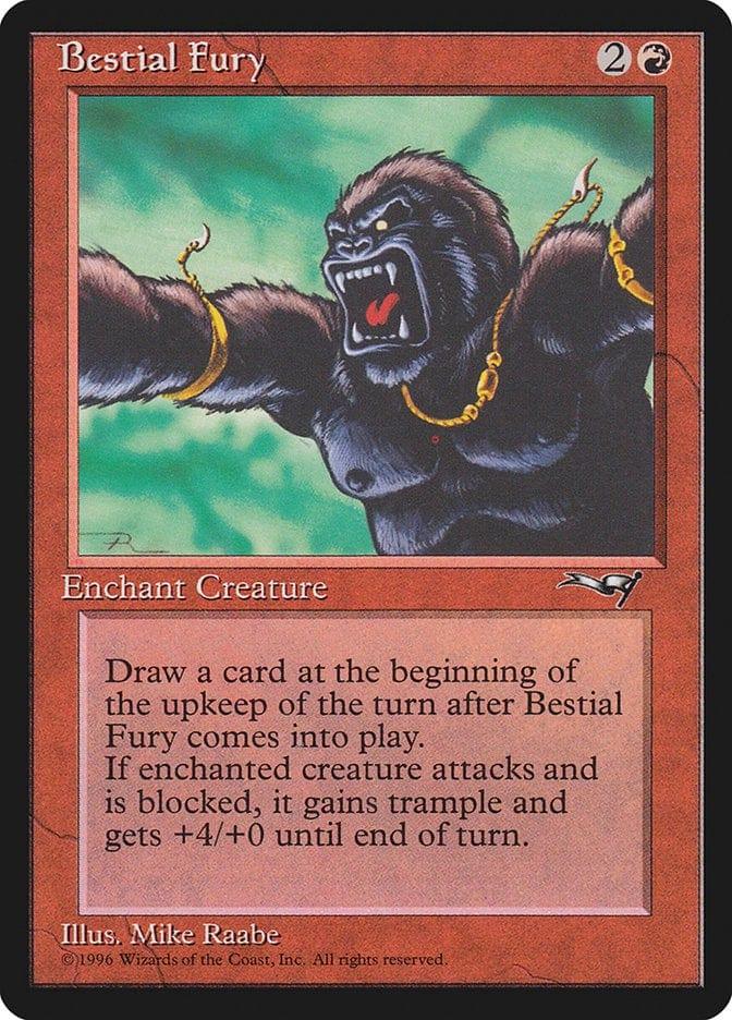 Magic: The Gathering MTG Single Bestial Fury [Alliances]