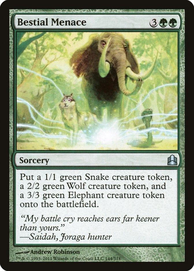 Magic: The Gathering MTG Single Bestial Menace [Commander 2011]