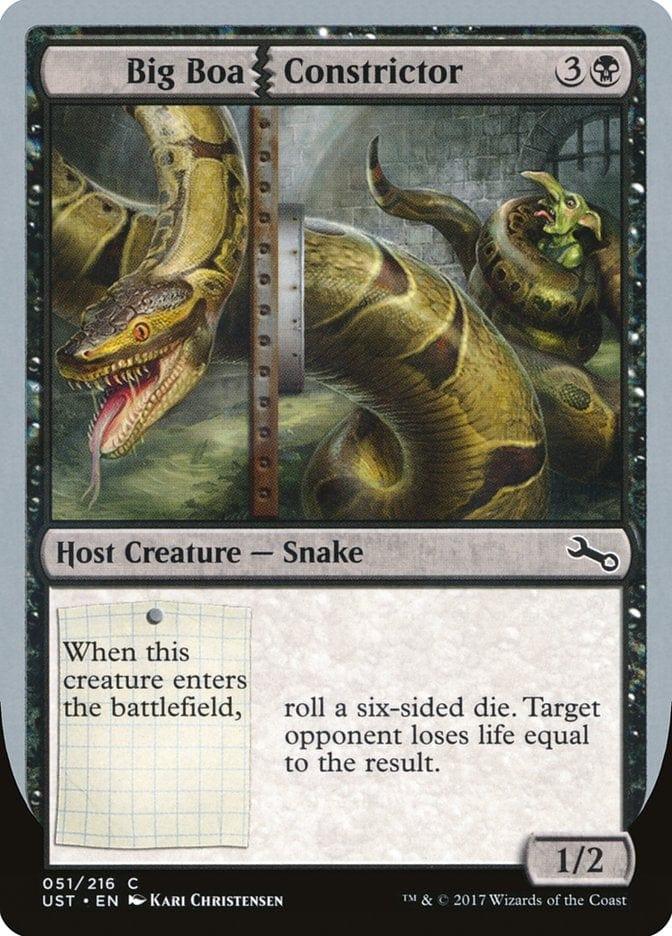 Magic: The Gathering MTG Single Big Boa Constrictor [Unstable]