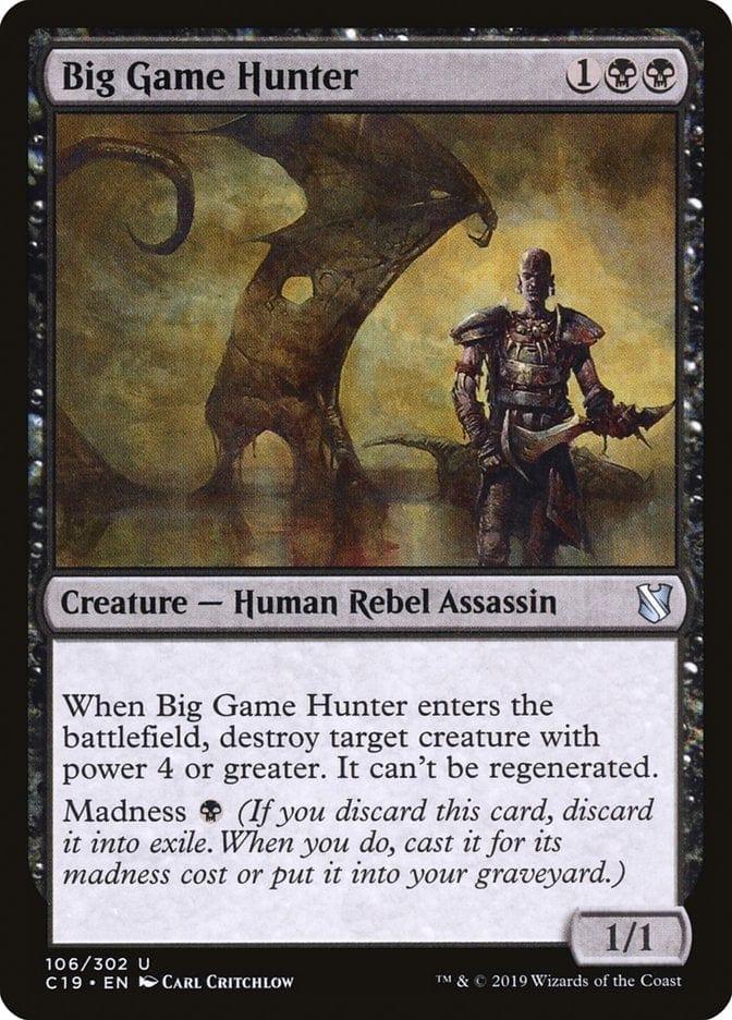 Magic: The Gathering MTG Single Big Game Hunter [Commander 2019]