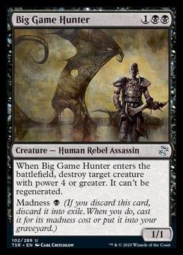 Magic: The Gathering MTG Single Big Game Hunter [Time Spiral Remastered]