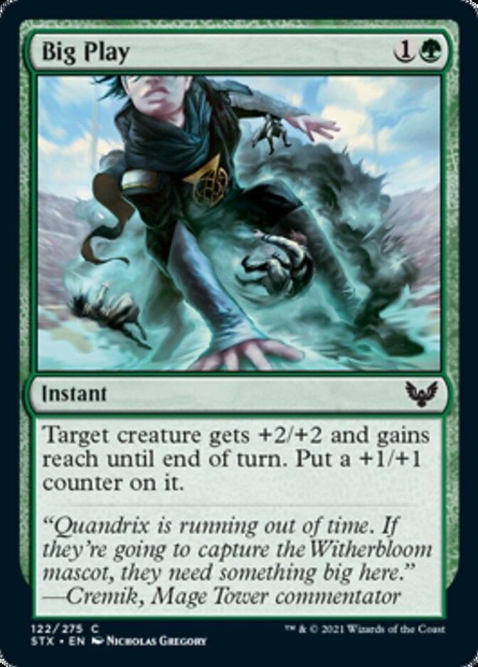 Magic: The Gathering MTG Single Big Play [Strixhaven: School of Mages]
