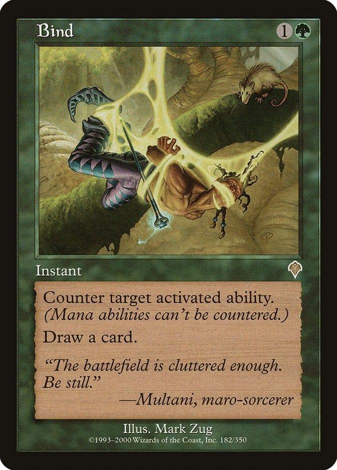 Magic: The Gathering MTG Single Bind [Invasion]