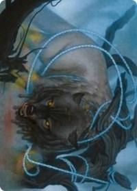 Magic: The Gathering MTG Single Bind the Monster Art Card [Kaldheim: Art Series]