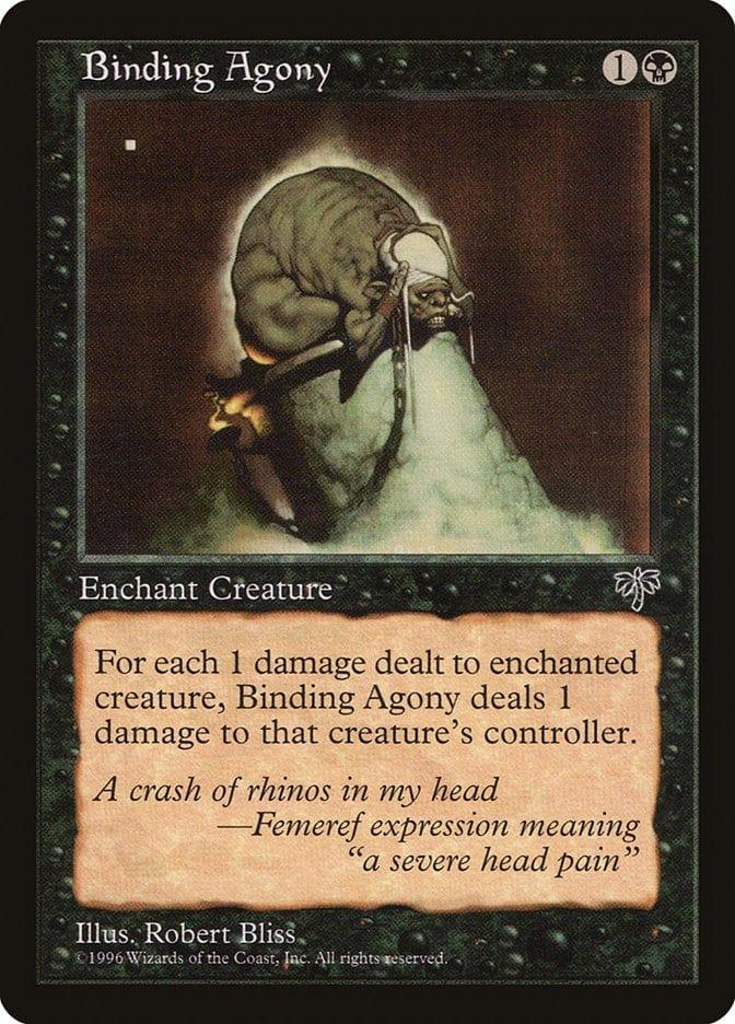 Magic: The Gathering MTG Single Binding Agony [Mirage]