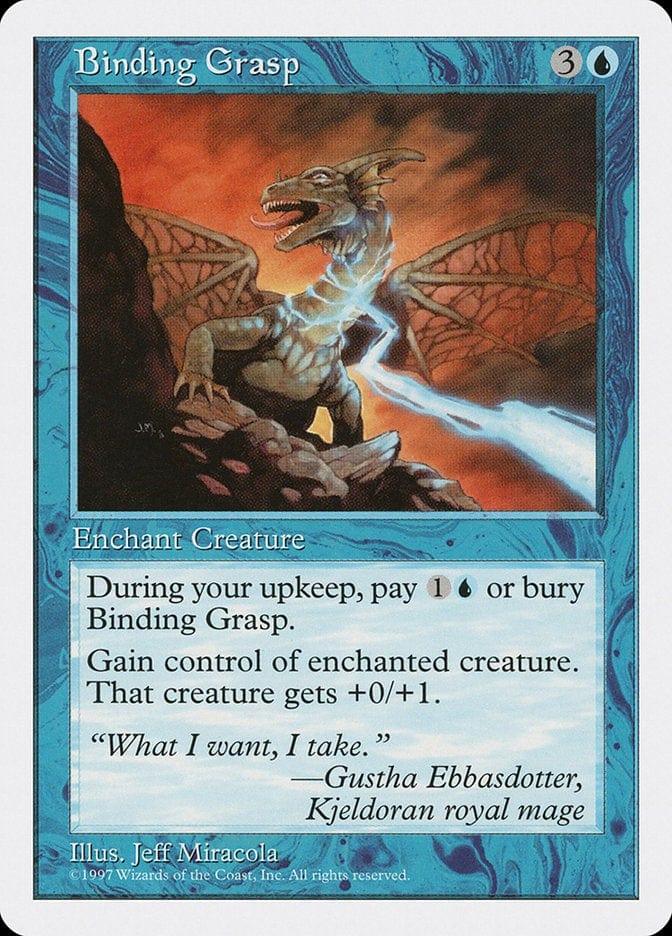 Magic: The Gathering MTG Single Binding Grasp [Fifth Edition]