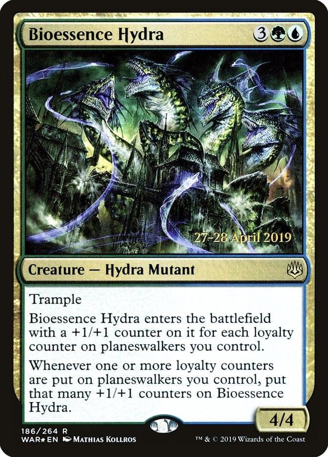 Magic: The Gathering MTG Single Bioessence Hydra  [War of the Spark Prerelease Promos]