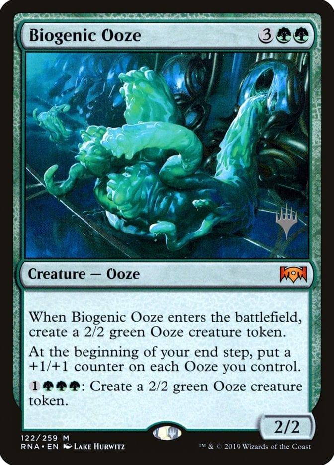 Magic: The Gathering MTG Single Biogenic Ooze (Promo Pack) [Ravnica Allegiance Promos]