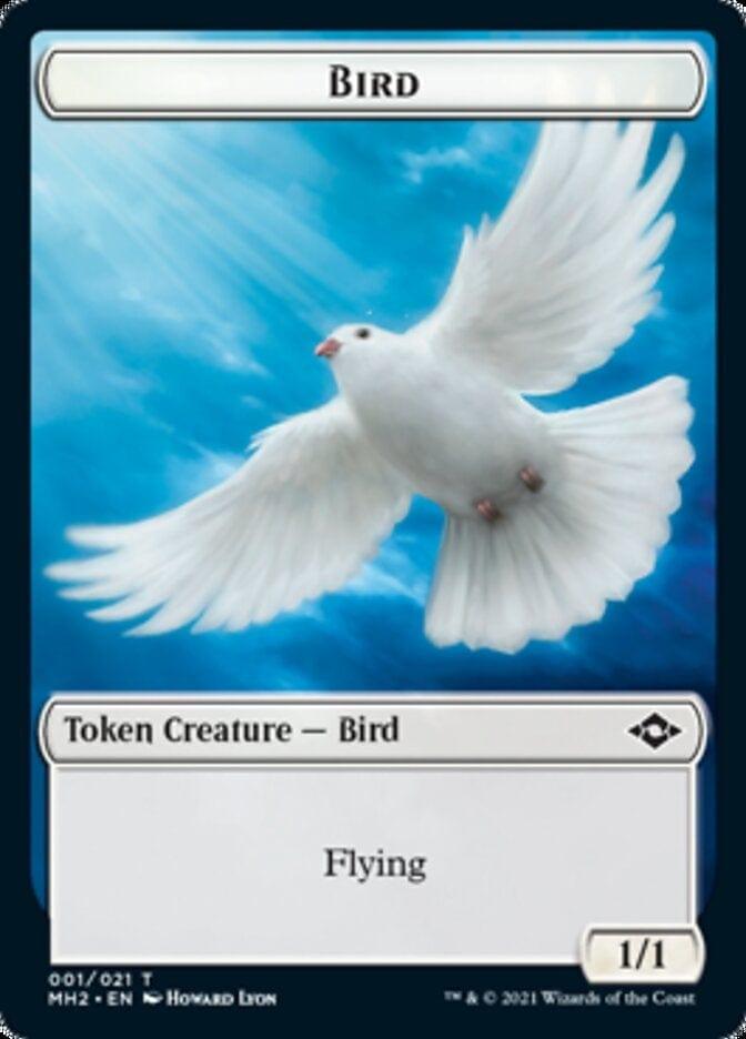 Magic: The Gathering MTG Single Bird Token [Modern Horizons 2 Tokens]
