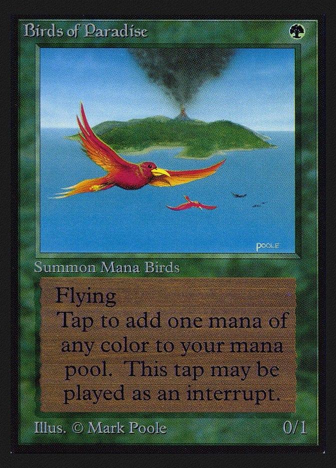 Magic: The Gathering MTG Single Birds of Paradise [Collectors’ Edition]