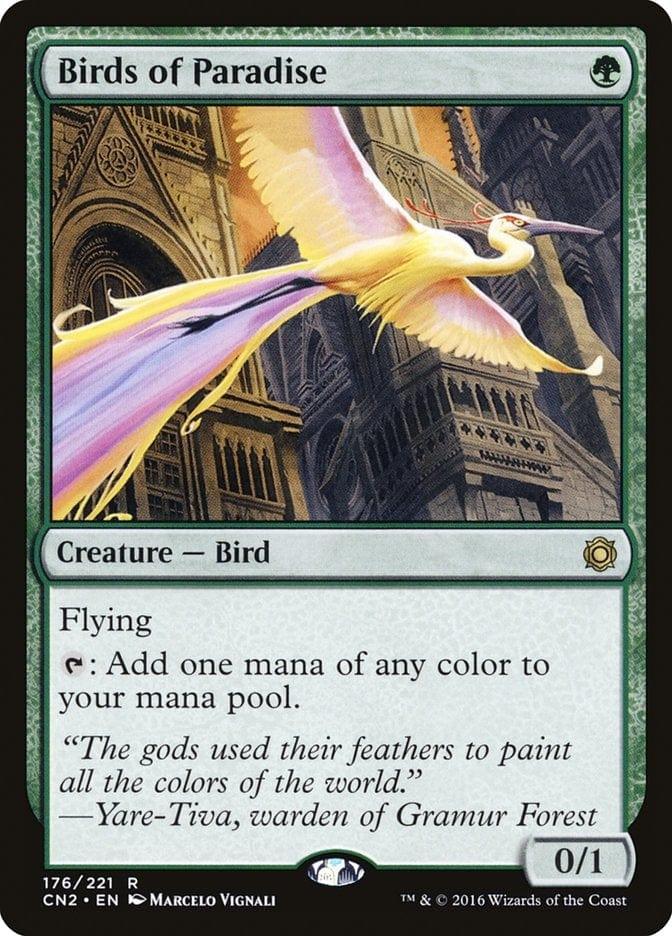 Magic: The Gathering MTG Single Birds of Paradise [Conspiracy: Take the Crown]