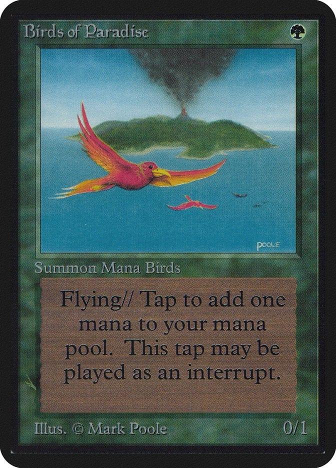 Magic: The Gathering MTG Single Birds of Paradise [Limited Edition Alpha]