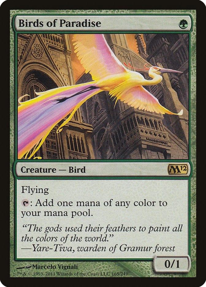 Magic: The Gathering MTG Single Birds of Paradise [Magic 2012]