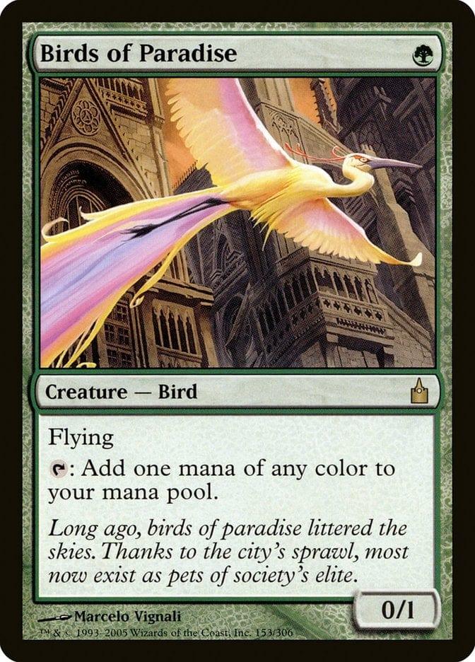 Magic: The Gathering MTG Single Birds of Paradise [Ravnica: City of Guilds]