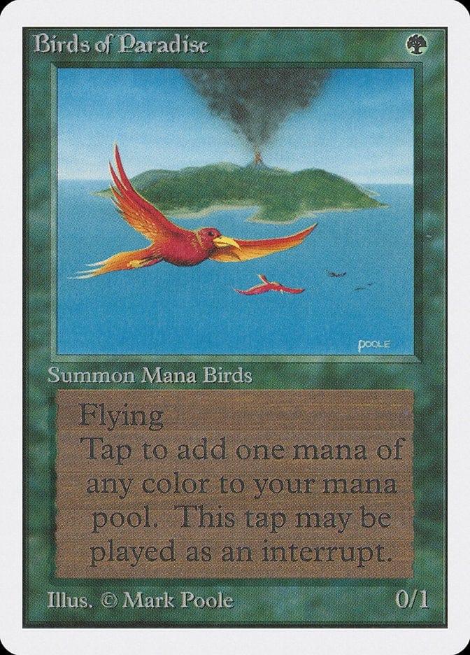 Magic: The Gathering MTG Single Birds of Paradise [Unlimited Edition]