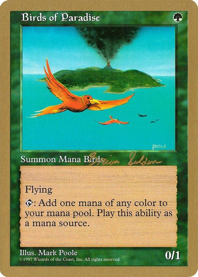 Magic: The Gathering MTG Single Birds of Paradise [World Championship Decks 1998]