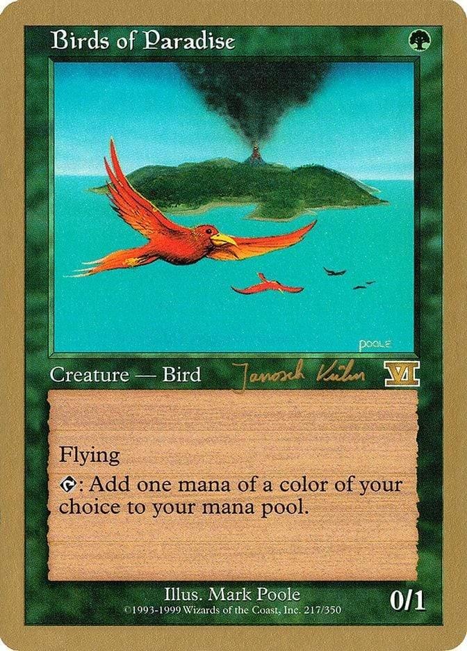 Magic: The Gathering MTG Single Birds of Paradise [World Championship Decks 2000]