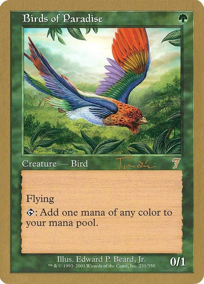 Magic: The Gathering MTG Single Birds of Paradise [World Championship Decks 2001]