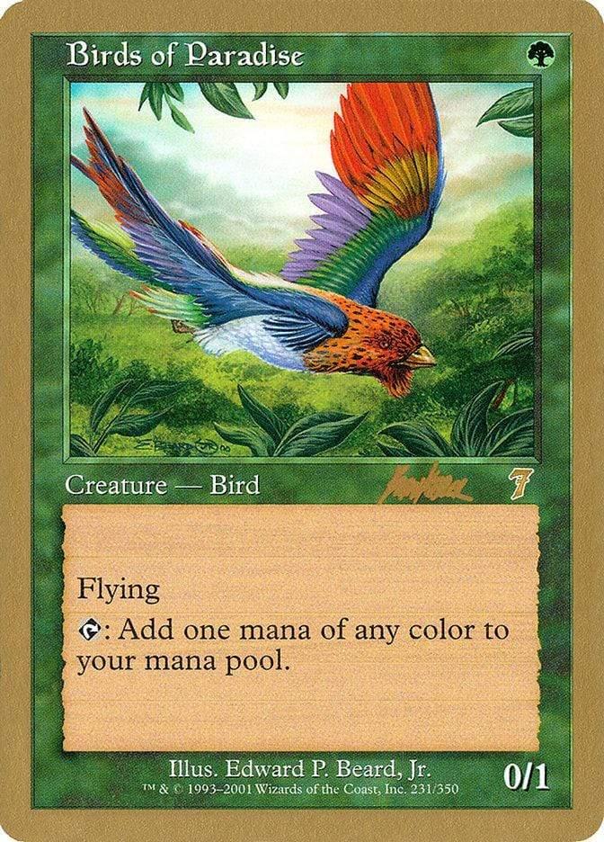 Magic: The Gathering MTG Single Birds of Paradise [World Championship Decks 2002]