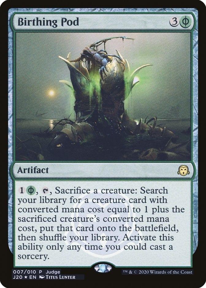 Magic: The Gathering MTG Single Birthing Pod [Judge Gift Cards 2020]