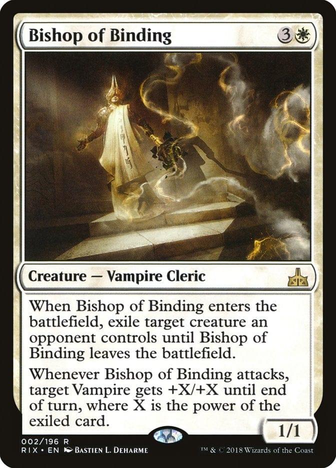 Magic: The Gathering MTG Single Bishop of Binding [Rivals of Ixalan]