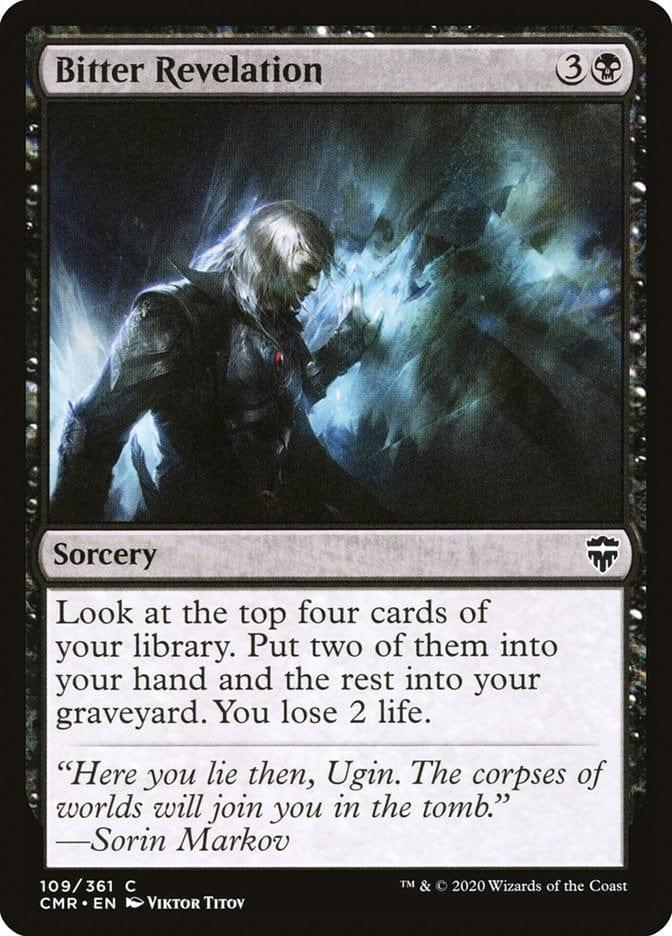 Magic: The Gathering MTG Single Bitter Revelation [Commander Legends]