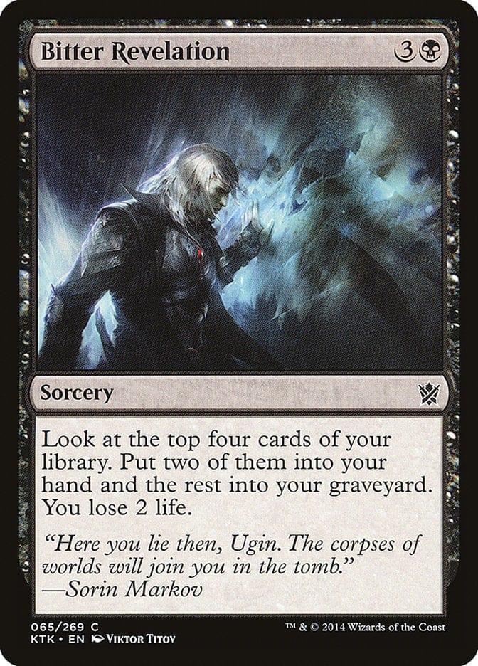 Magic: The Gathering MTG Single Bitter Revelation [Khans of Tarkir]
