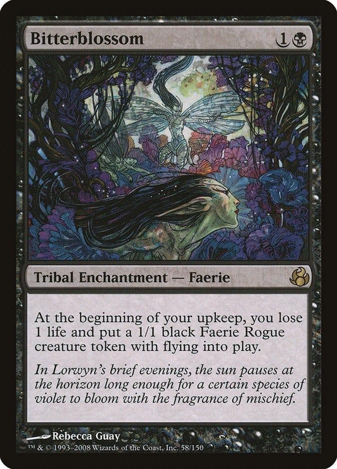 Magic: The Gathering MTG Single Bitterblossom [Morningtide]