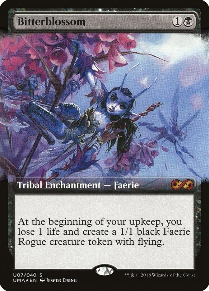 Magic: The Gathering MTG Single Bitterblossom (Topper) [Ultimate Box Topper]