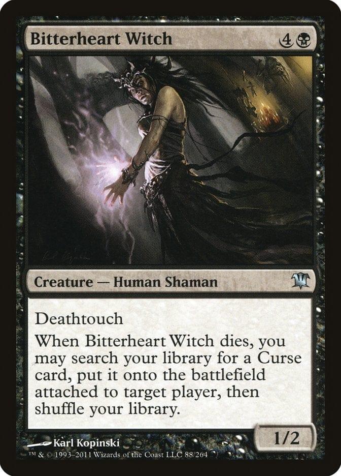 Magic: The Gathering MTG Single Bitterheart Witch [Innistrad]