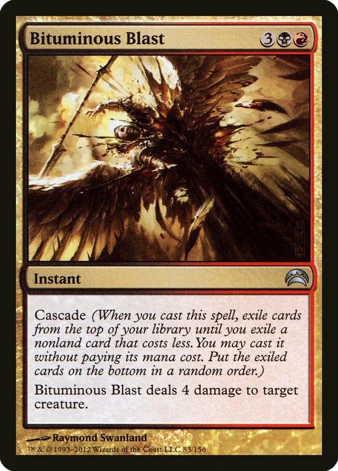 Magic: The Gathering MTG Single Bituminous Blast [Planechase 2012]
