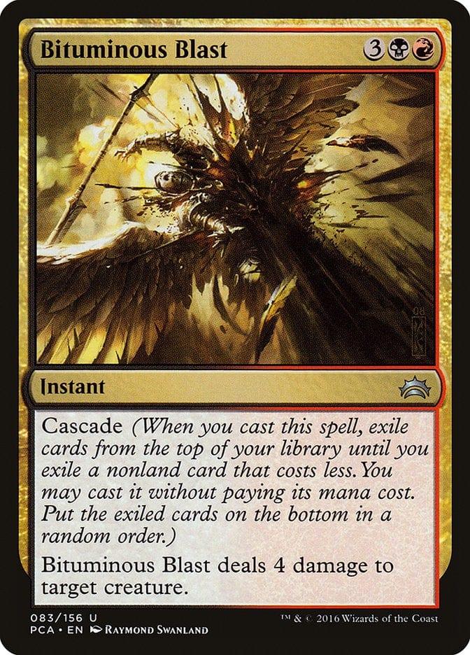 Magic: The Gathering MTG Single Bituminous Blast [Planechase Anthology]