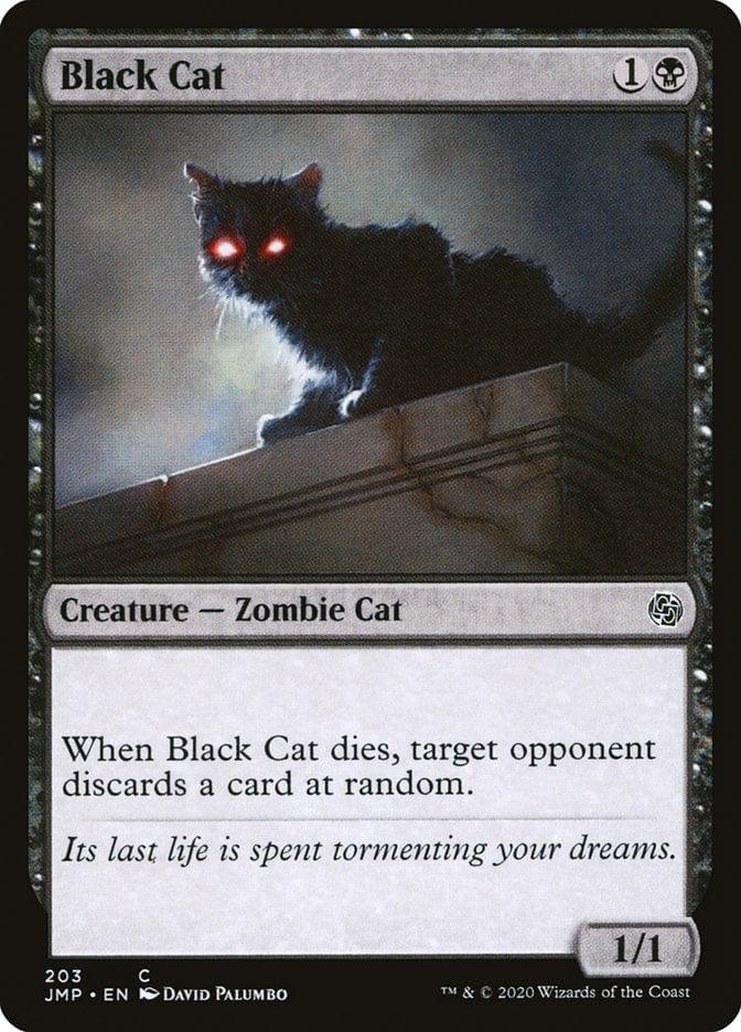 Magic: The Gathering MTG Single Black Cat [Jumpstart]