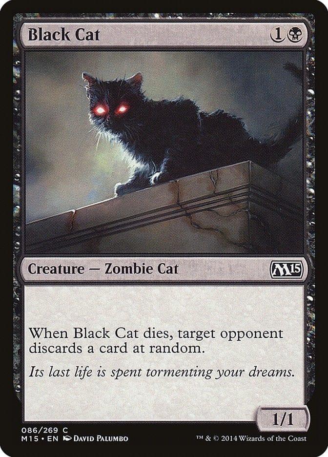 Magic: The Gathering MTG Single Black Cat [Magic 2015]