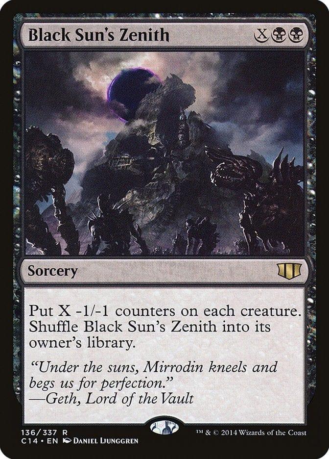 Magic: The Gathering MTG Single Black Sun's Zenith [Commander 2014]