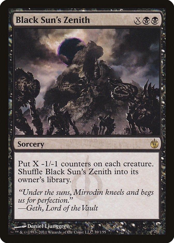 Magic: The Gathering MTG Single Black Sun's Zenith [Mirrodin Besieged]