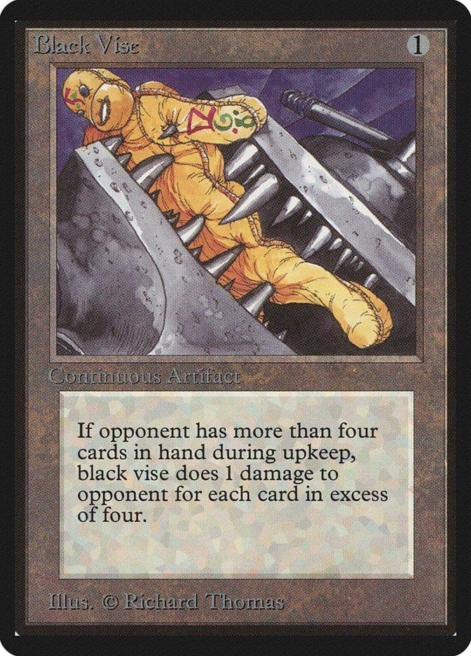 Magic: The Gathering MTG Single Black Vise [Limited Edition Beta]