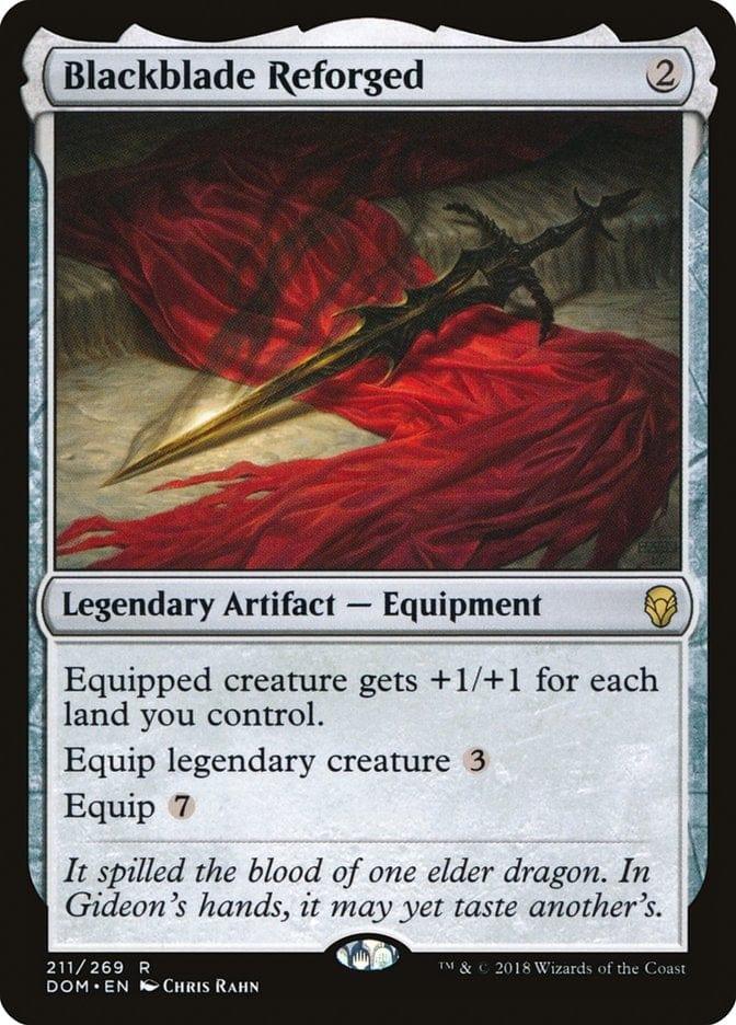 Magic: The Gathering MTG Single Blackblade Reforged [Dominaria]