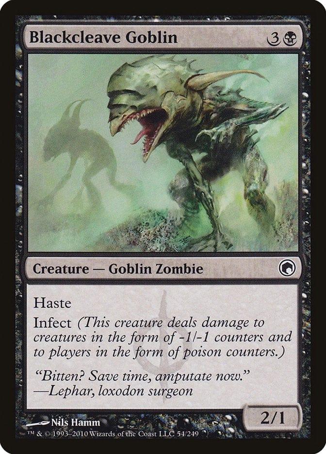 Magic: The Gathering MTG Single Blackcleave Goblin [Scars of Mirrodin]
