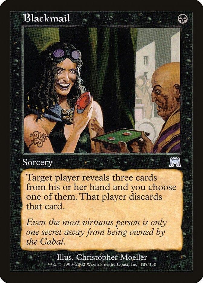 Magic: The Gathering MTG Single Blackmail [Onslaught]