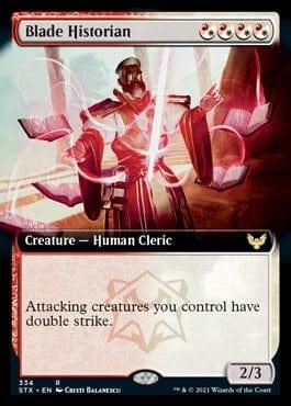 Magic: The Gathering MTG Single Blade Historian (Extended) [Strixhaven: School of Mages]