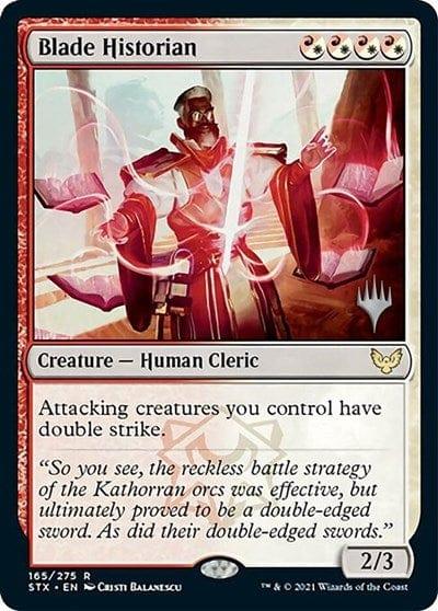 Magic: The Gathering MTG Single Blade Historian (Promo Pack) [Strixhaven: School of Mages Promos]