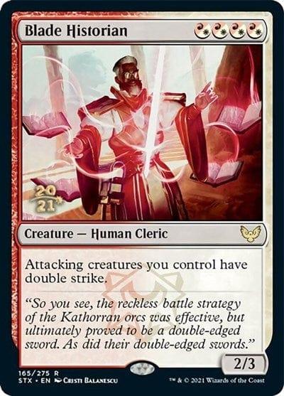 Magic: The Gathering MTG Single Blade Historian [Strixhaven: School of Mages Prerelease Promos]