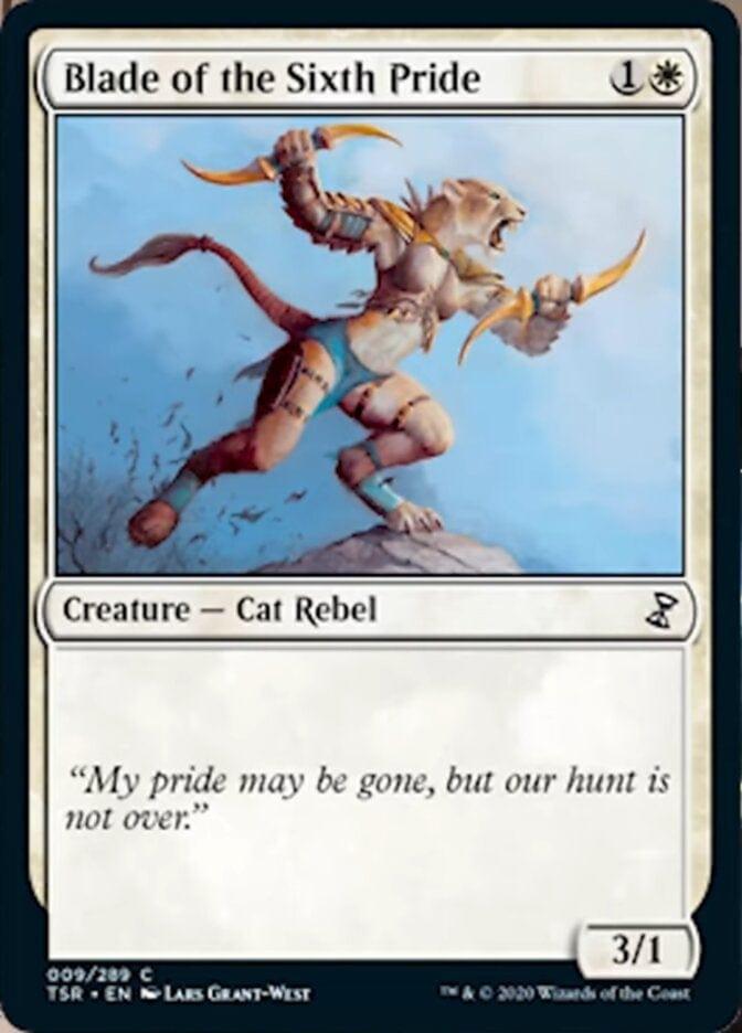 Magic: The Gathering MTG Single Blade of the Sixth Pride [Time Spiral Remastered]