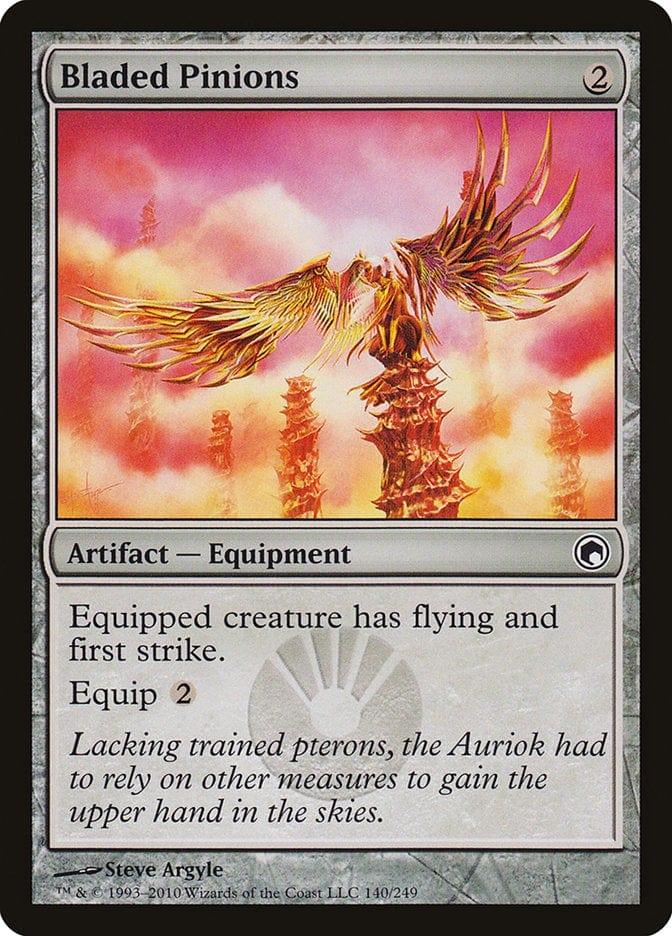 Magic: The Gathering MTG Single Bladed Pinions [Scars of Mirrodin]