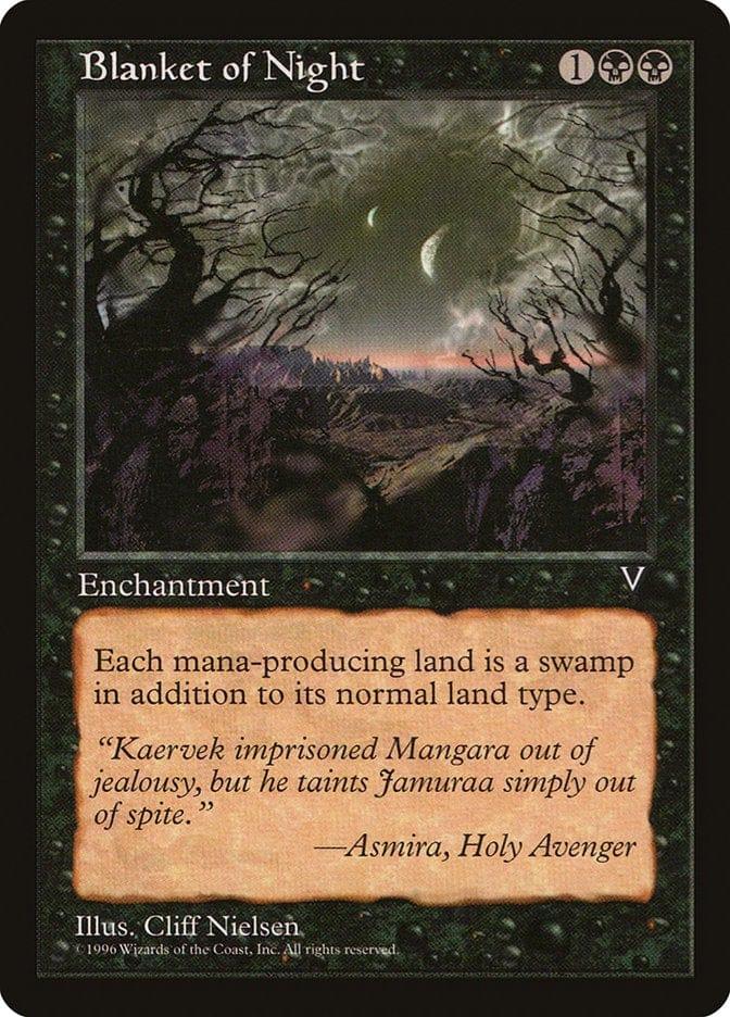 Magic: The Gathering MTG Single Blanket of Night [Visions]